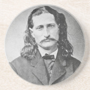 Marskalk Wild Bill Hickok gammal västerngunfighter Underlägg