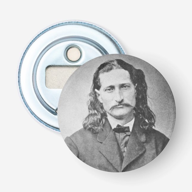 Marskalk Wild Bill Hickok Old West-pistolero Flasköppnare (Framsidan)
