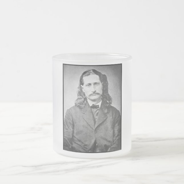 Marskalk Wild Bill Hickok Old West-pistolero Frostad Glasmugg (Center)