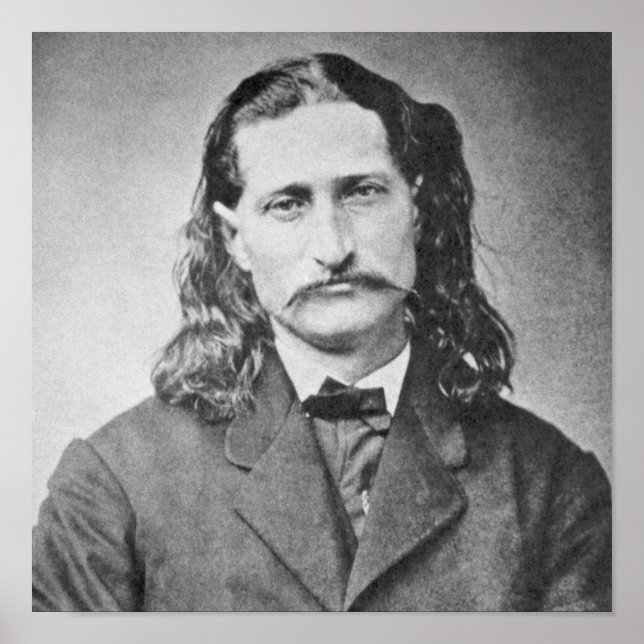 Marskalk Wild Bill Hickok Old West-pistolero Poster (Framsidan)