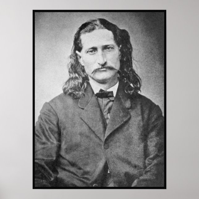 Marskalk Wild Bill Hickok Old West-pistolero Poster (Framsidan)