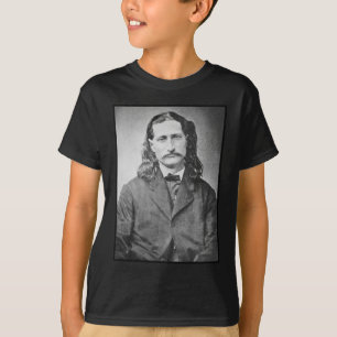 Marskalk Wild Bill Hickok Old West-pistolero T Shirt