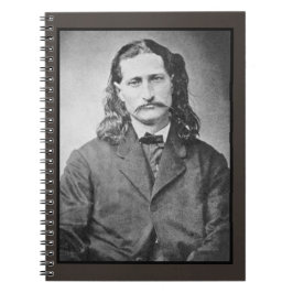 Marskalk Wild Bill Hickok Old West-revolverman Anteckningsbok
