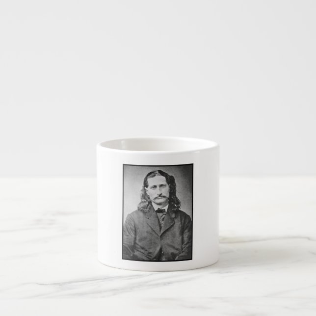Marskalk Wild Bill Hickok Old West revolverman Espressomugg (Framsidan)