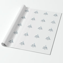 marskalkar för enkla personliger i monogramgrupp presentpapper