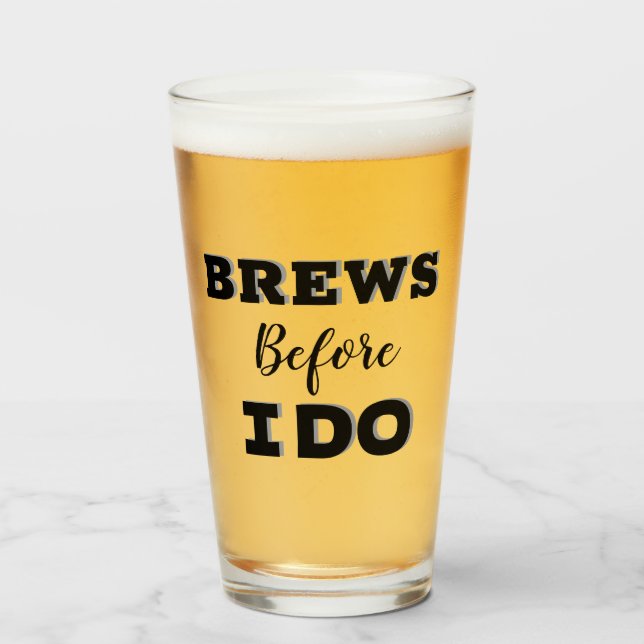 Marskalkar Frieri Glas, Brew före det gör Glaskopp (Framsida fylld)