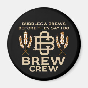 Marskalkar Grooms Crew Drinking Party Magnet