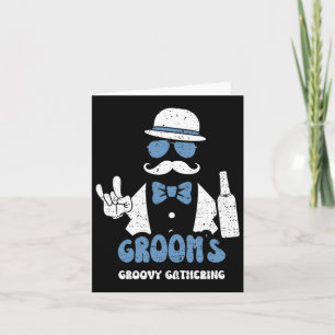 Marskalkar Groom's Groovy Gathering - Groom Ord Kort