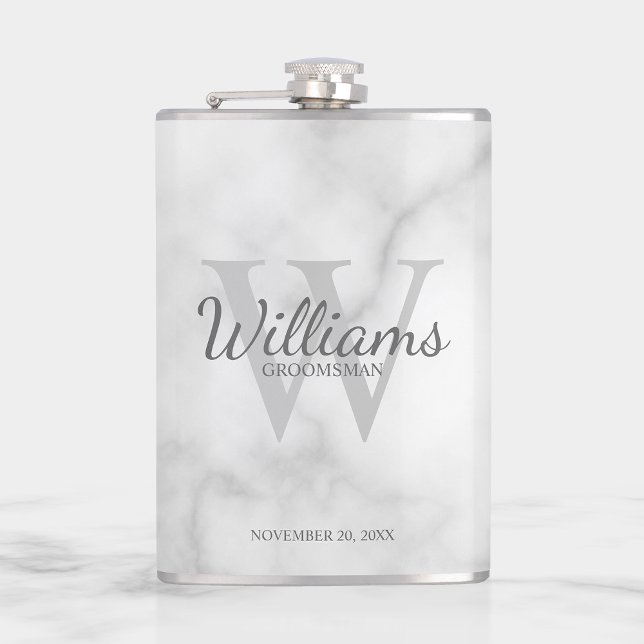 Marskalkarna namn och Monogram för personlig Fickplunta (Skapare uppladdad)