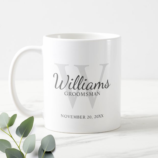 Marskalkarna namn och Monogram för personlig Kaffemugg (Skapare uppladdad)