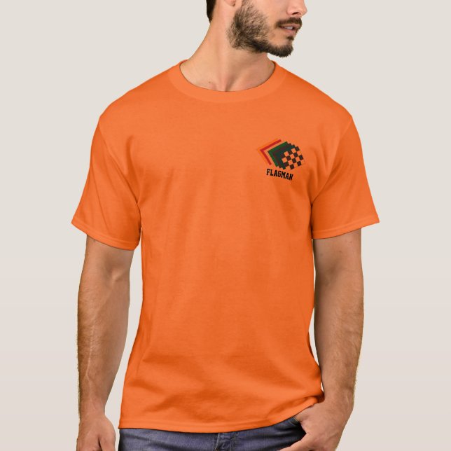 "Marskalklag" vid flagmanen T-shirt (Framsida)