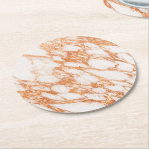 Marskalsten ro guld underlägg papper rund