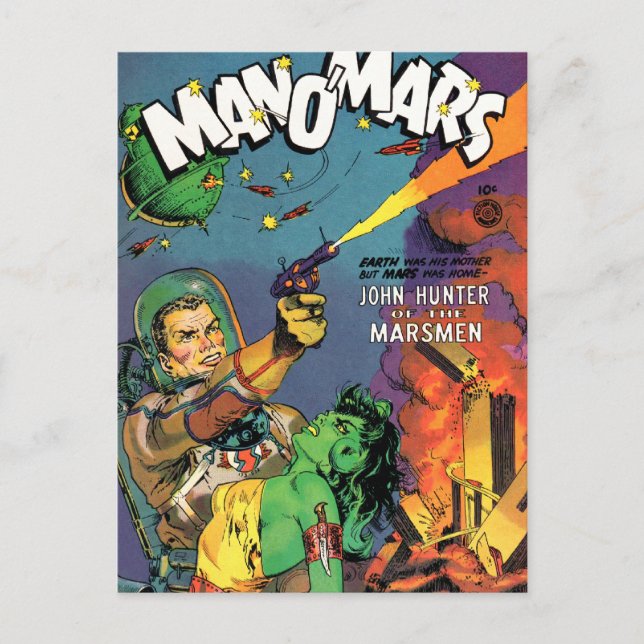 Marsmen Vykort (Framsida)