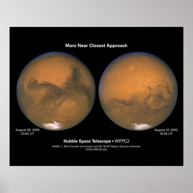 MarsNearClosestApproach-2003-22a Poster (Framsidan)