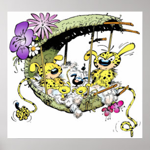 Marsupilami i bo hos familjen poster