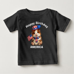 Marsvin (5al) Patriotisk Barn T-Shirt