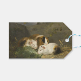 Marsvin (av George Morland) Presentetikett