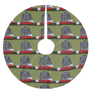 Marsvin jul julgransmatta borstad polyester