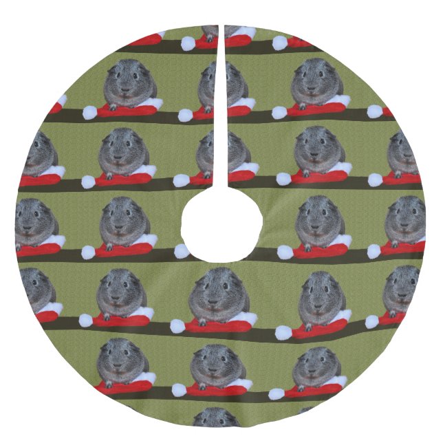 Marsvin jul julgransmatta borstad polyester (Framsidan)