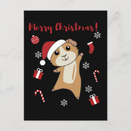 Marsvin jul vintrar djur helg vykort