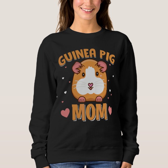 Marsvin Mamma Guinea  4 T Shirt (Framsida)