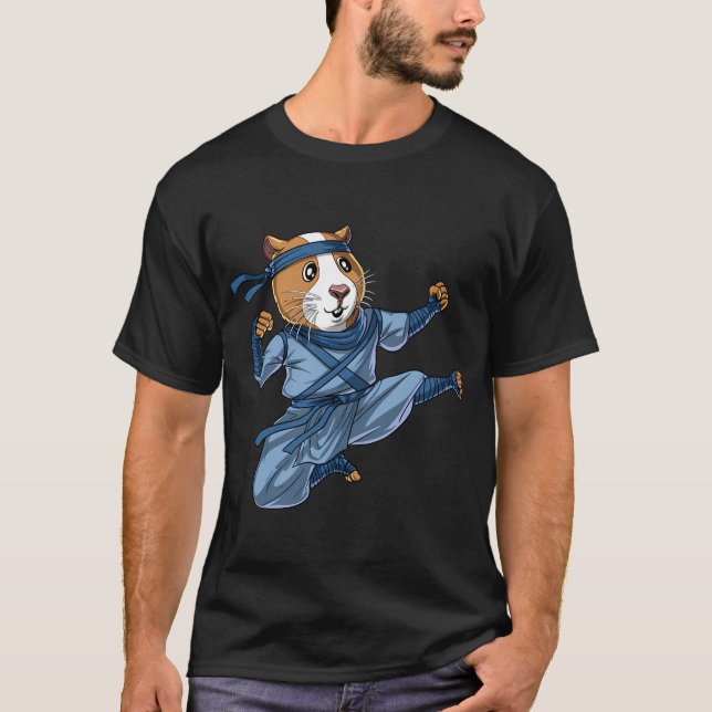 Marsvin Ninja T Shirt (Framsida)