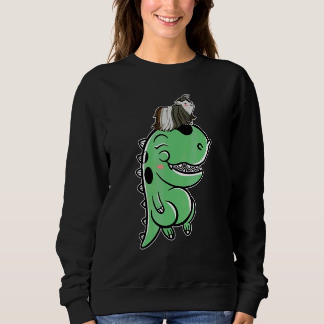Marsvin På Dinosaurie   Marsvin T Shirt (Framsida)
