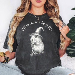 Marsvin Trollkarl Skoter Kaos Rolig Häxa Gi T Shirt