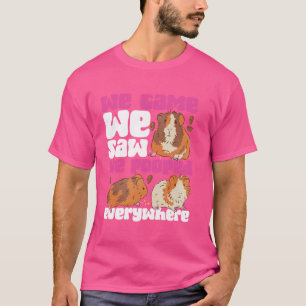 Marsvin Vi Kom Vi Såg Vi Skitade Överallt T Shirt