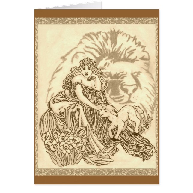 Marsvind Hälsningskort (Framsidan)