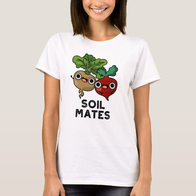 Mart Mates Funny Beet Root Pun T Shirt (Framsida)