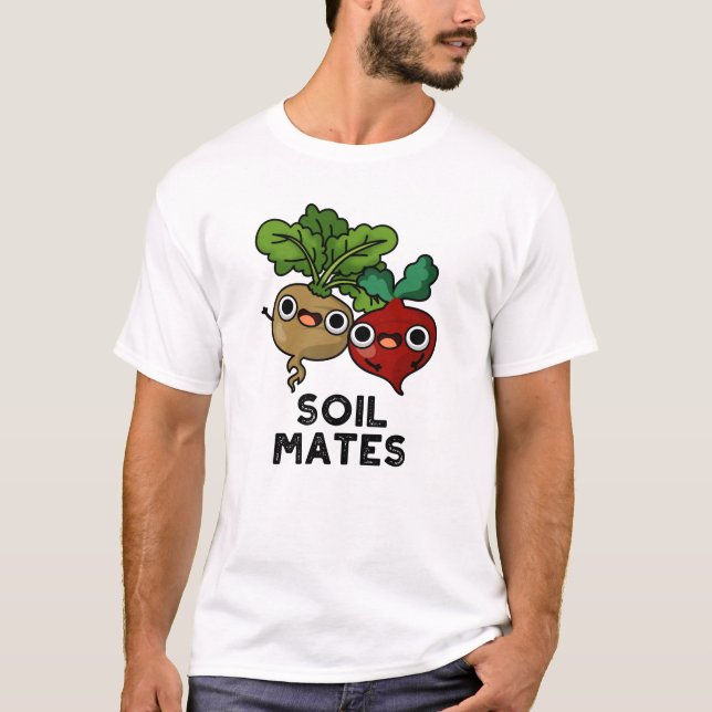 Mart Mates Funny Beet Root Pun T Shirt (Framsida)