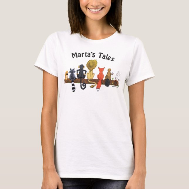 Marta's Tales Logotyp Women's T-Shirt (Framsida)