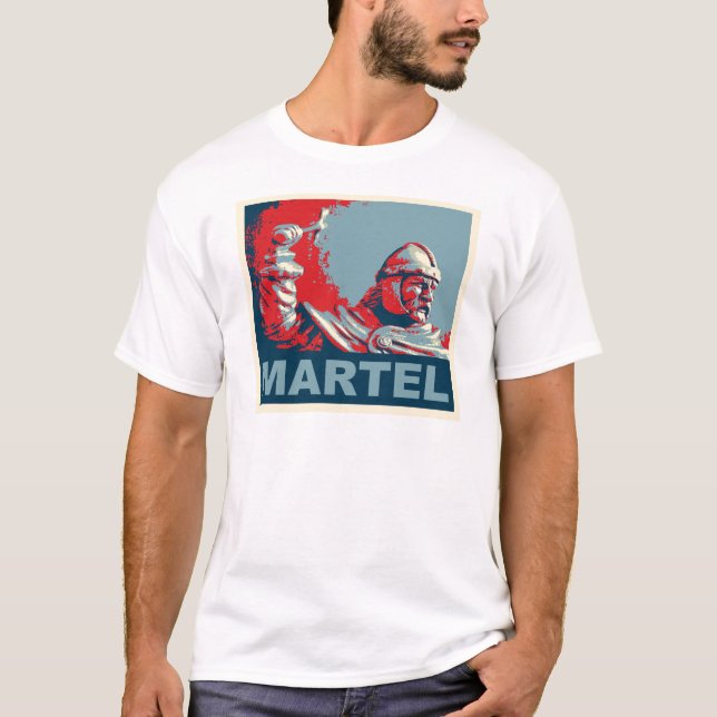 Martel (hoppfärger) tee shirt (Framsida)