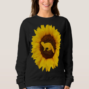Marten för kvinnor Manar mustelid Animal Solros T Shirt