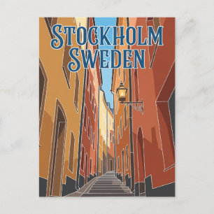 Mårten Trotzigs Gränd Sverige Vykort