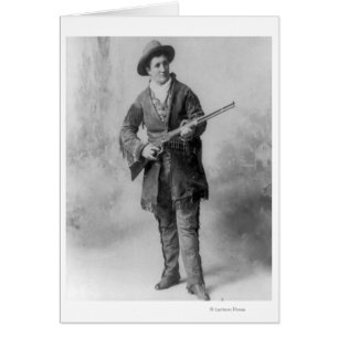 Martha Canary ’Calamity Jane’ Hälsningskort