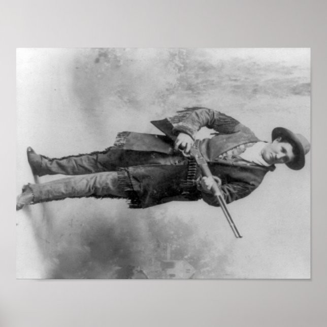 Martha Canary ’Calamity Jane’ Porträtt Poster (Framsidan)