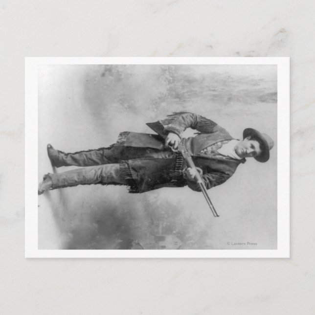 Martha Canary ’Calamity Jane’ Porträtt Vykort (Framsida)