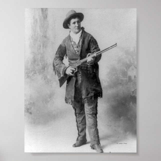 Martha Canary ’Calamity Jane’ Poster (Framsidan)