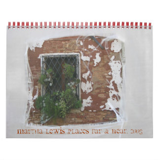 Martha Lewis: Ställen Far & Near, 2008 Kalender