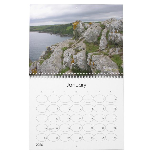 Martha Lewis: Ställen Far & Near, 2008 Kalender (Jan 2026)