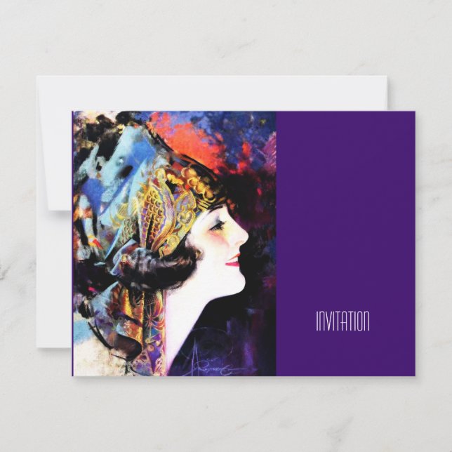 Martha Mansfield Inbjudningar (Framsida)