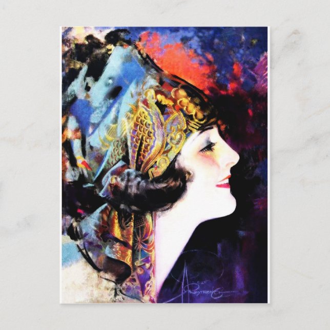 Martha Mansfield Vykort (Framsida)