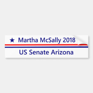 Martha McSally Senat 2018 Arizona Bildäckslapp Bildekal