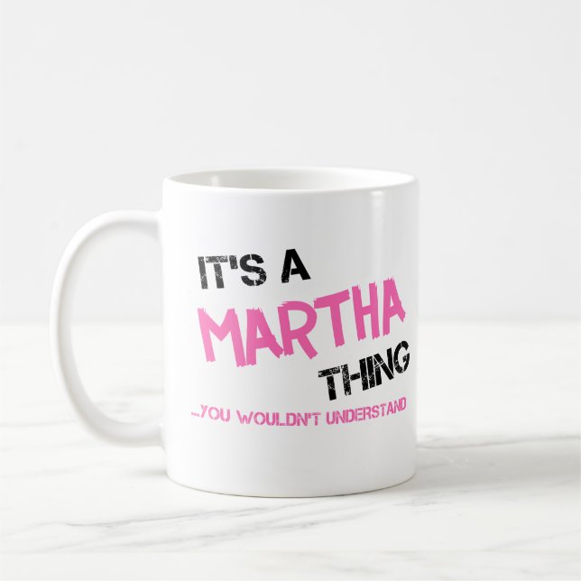 Martha sak skulle du inte förstå kaffemugg (Vänster)