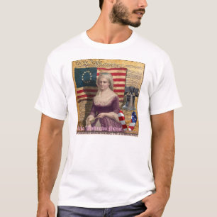 Martha Washington den 1st damen för första Tee Shirt