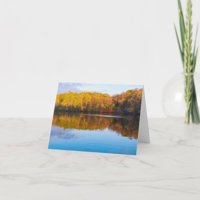 marthalparkdamm och skogsmark tack kort (Framsida)