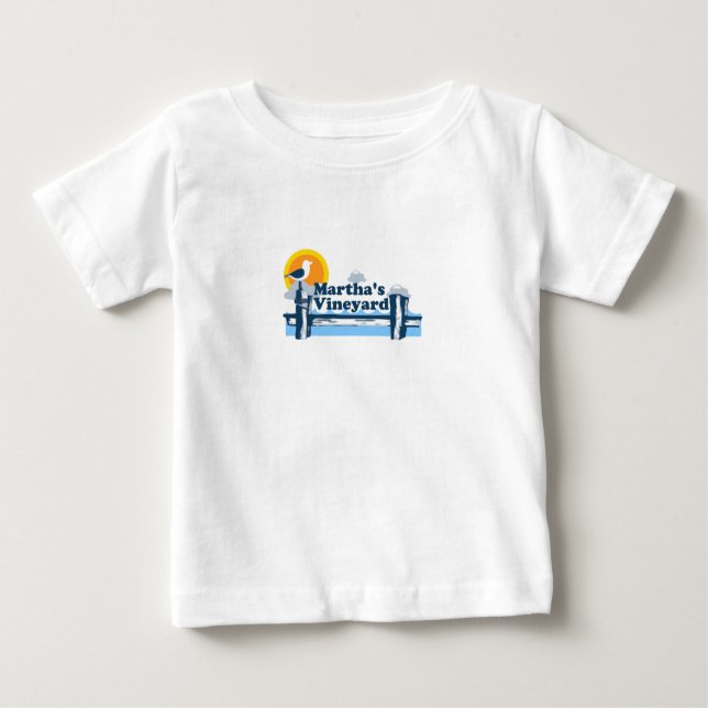 Marthas design för vingård"pir" t shirt (Framsida)