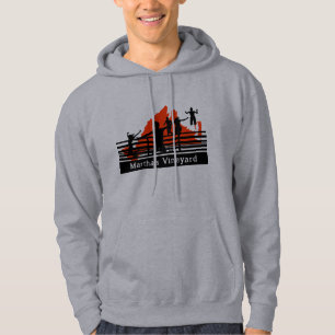 Martha's Vineyard Bridge Jump Original Design Huva Hoodie